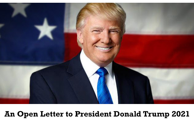 Open Letter to President Trump